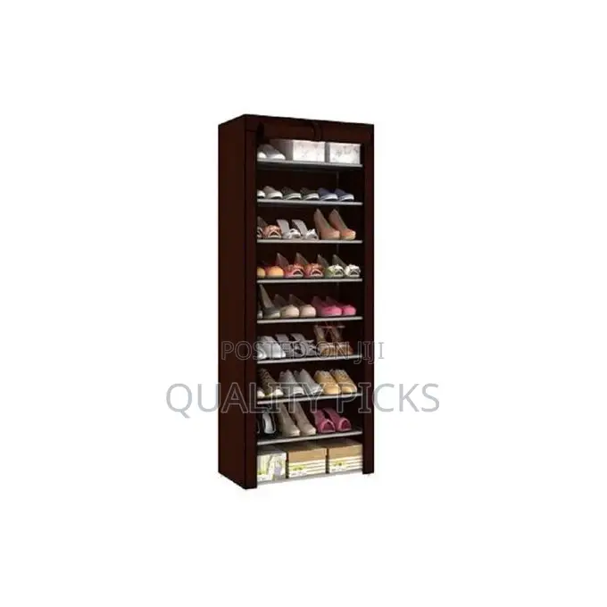 10 Tier 9 Grid Shoe Rack Detachable