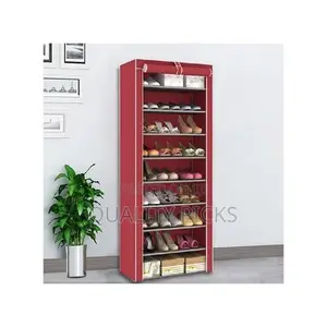 10 Tier 9 Grid Shoe Rack Detachable