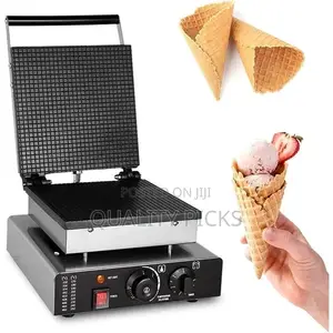 Commercial Nonstick Mold Baking Egg Roll Waffle Cone Maker