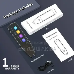 OCR Digital Voice Language Scan Dictionary Translator Pen