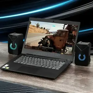 A Pair of RGB Lighting PC/Computer Speakers