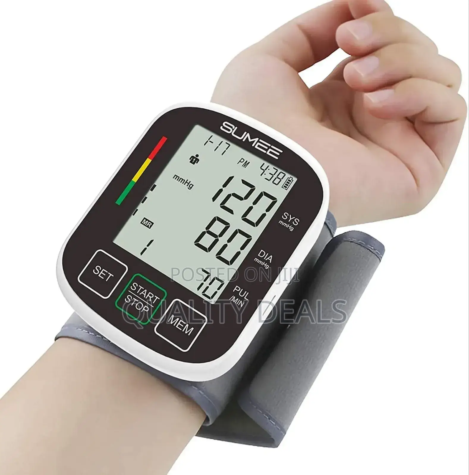 Automatic Blood Pressure Monitor Metre (Wrist Measurement)