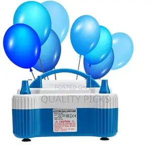 Portable Dual Nozzle Electric Balloon Blower Air Pump