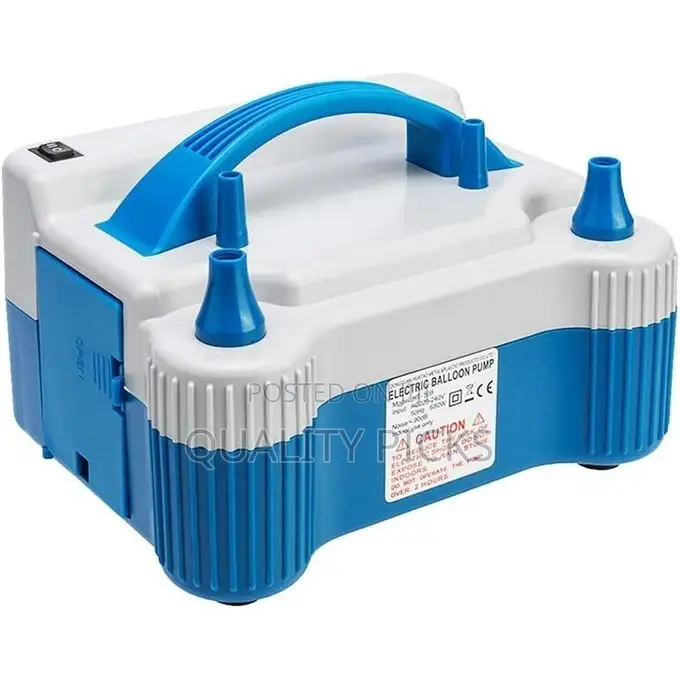 Portable Dual Nozzle Electric Balloon Blower Air Pump