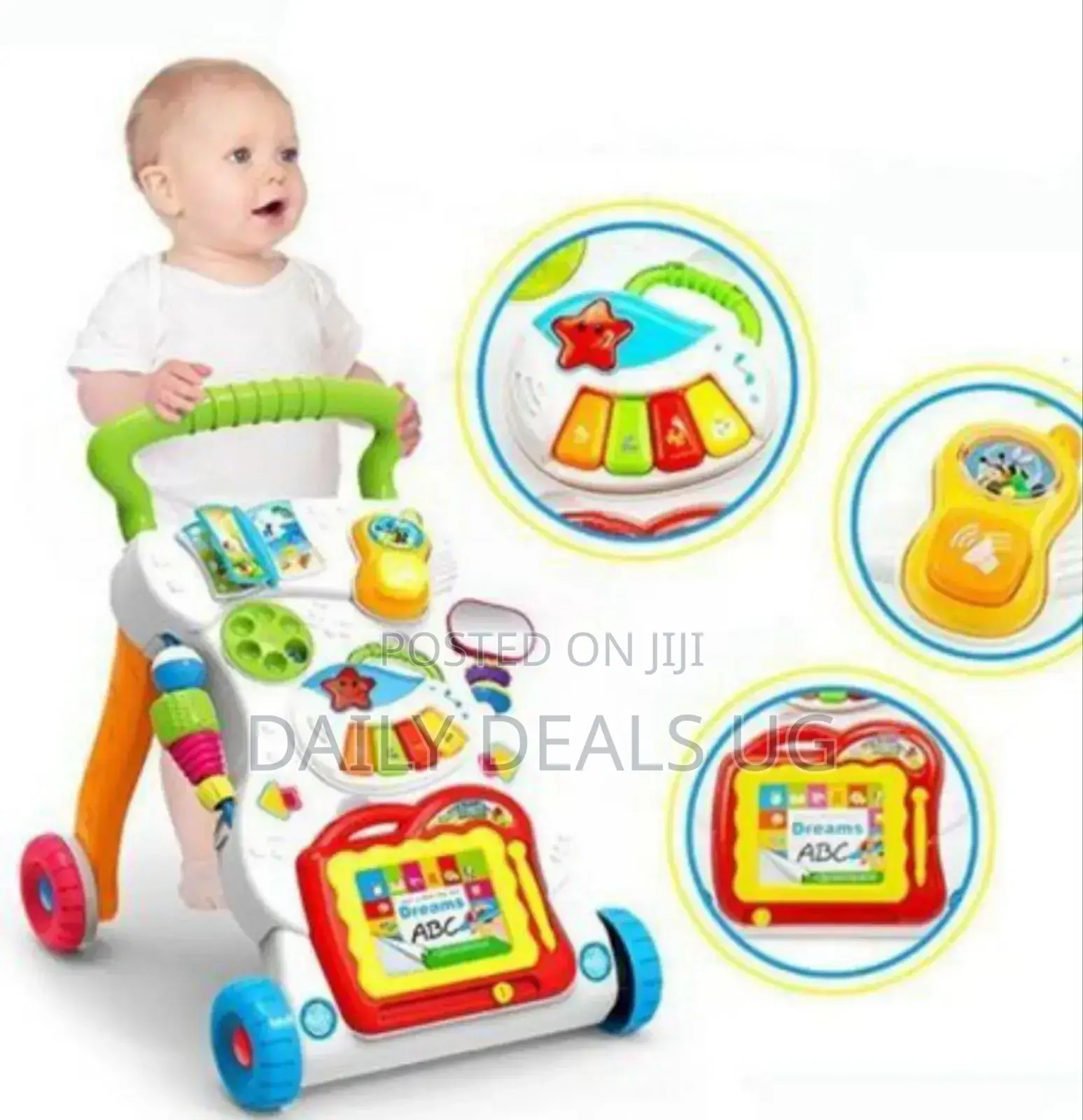Newborn Baby Musical Walker