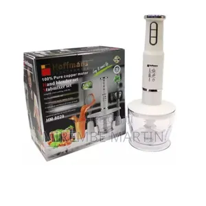 Hoffmans Electric White Hand Blender Mixer.