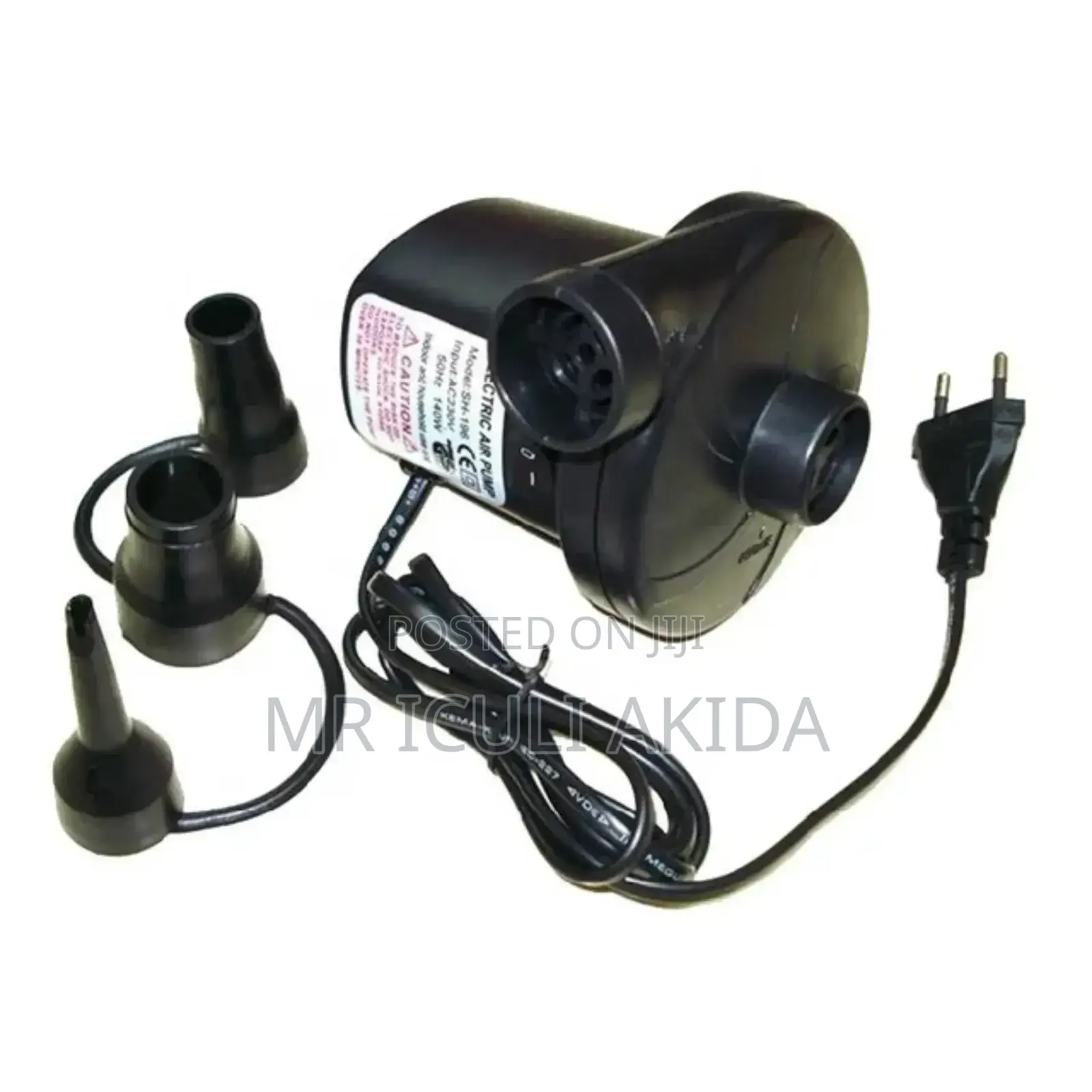 Electric Inflating Air Pump(Can Pump All Inflatables)