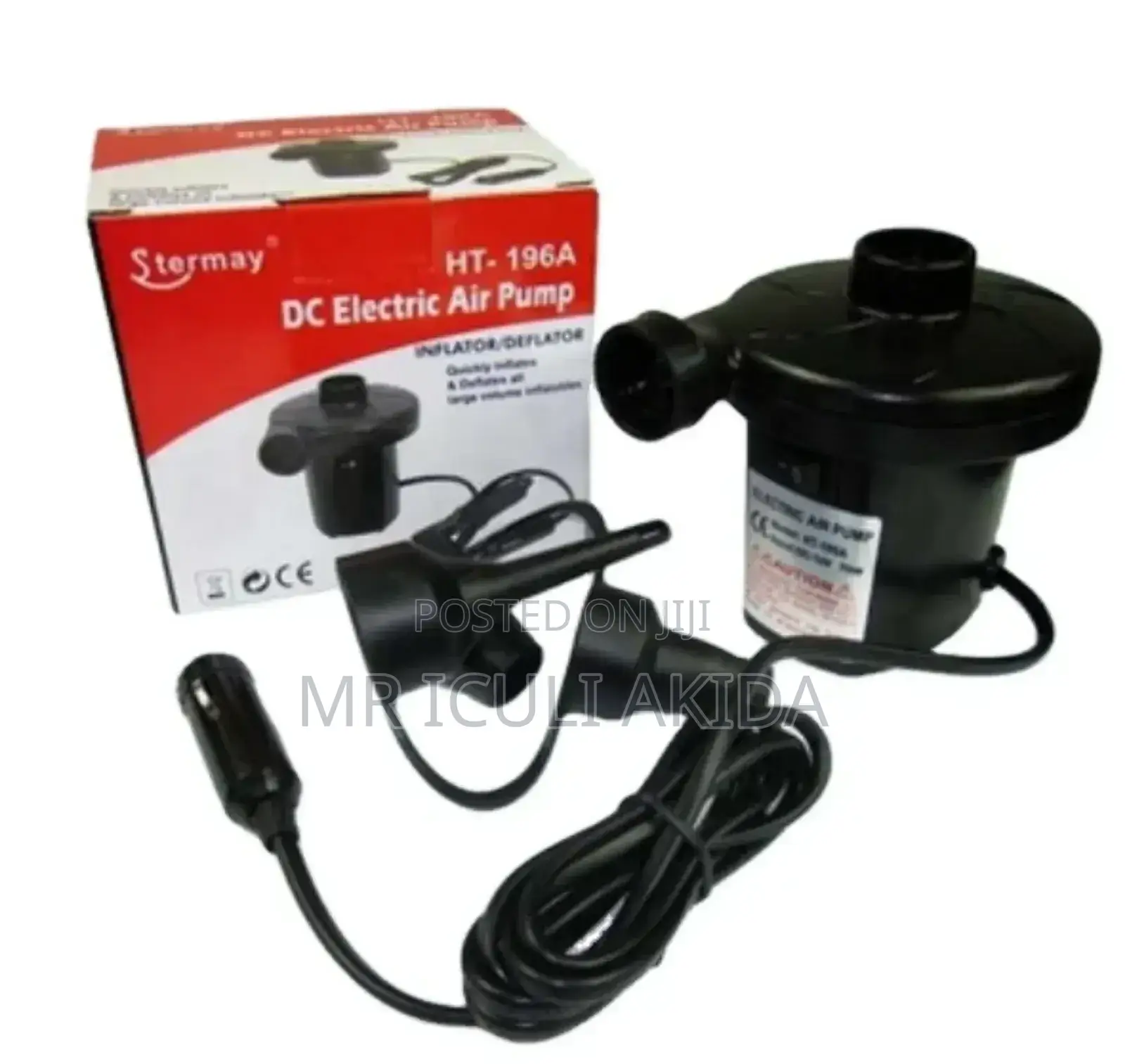 Electric Inflating Air Pump(Can Pump All Inflatables)