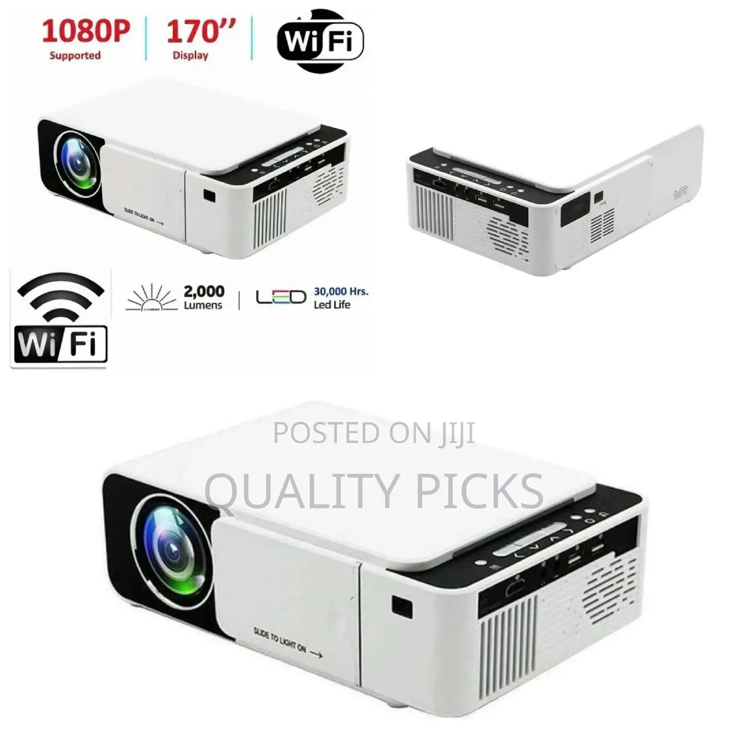 Wifi Projector Cinema Smartphone Theater Android Projector