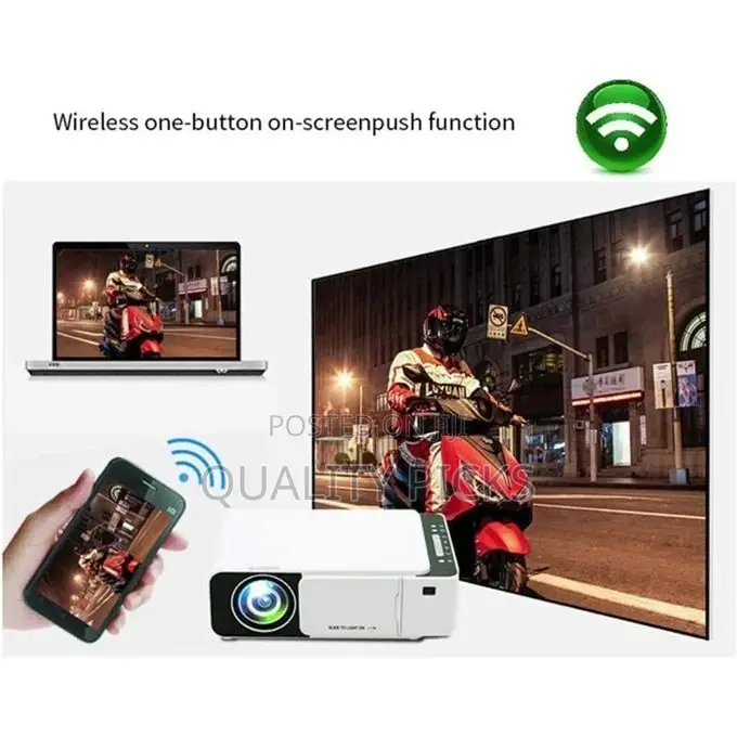 Wifi Projector Cinema Smartphone Theater Android Projector