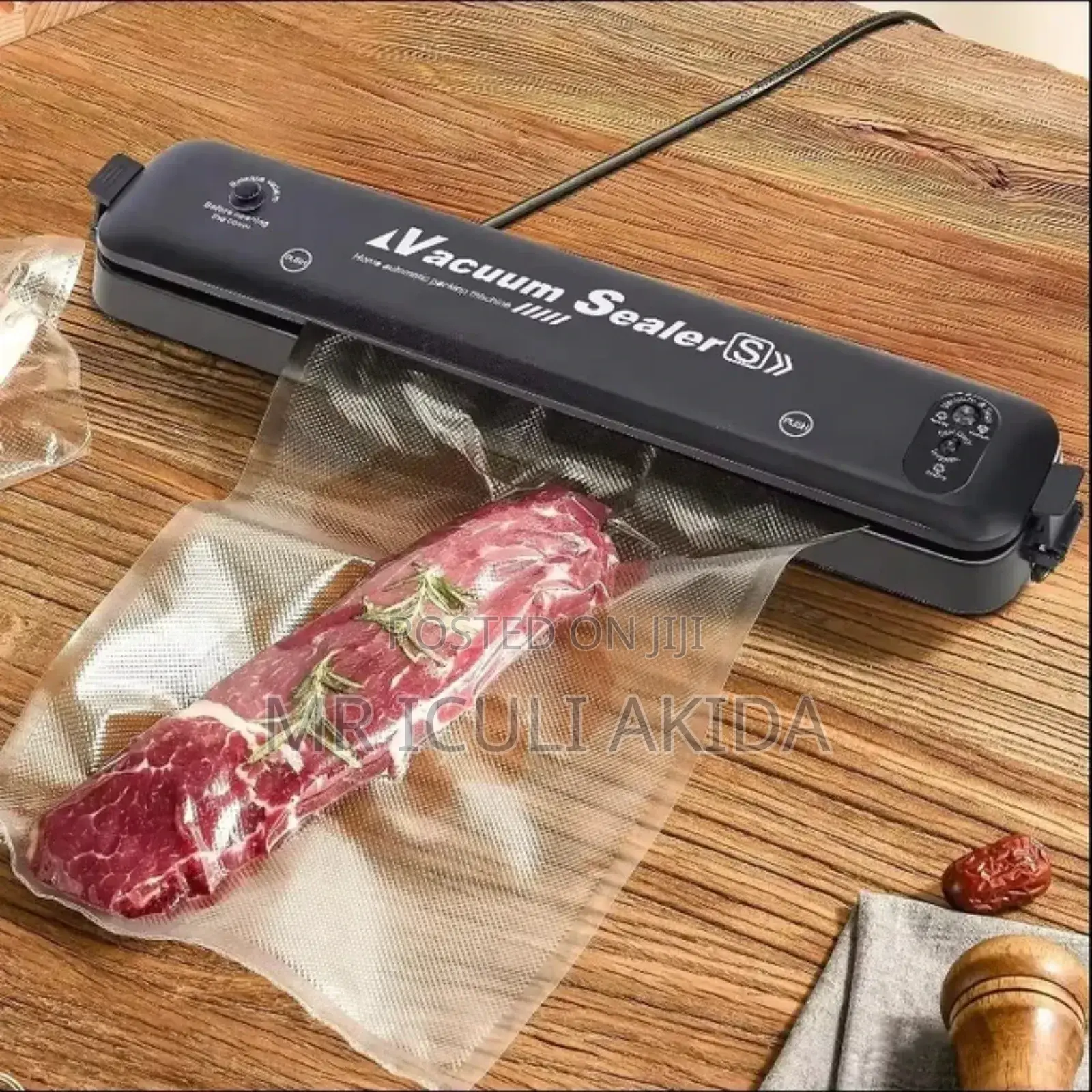 Smooth Texture Food Bags Packing Vacuum Sealer Machine