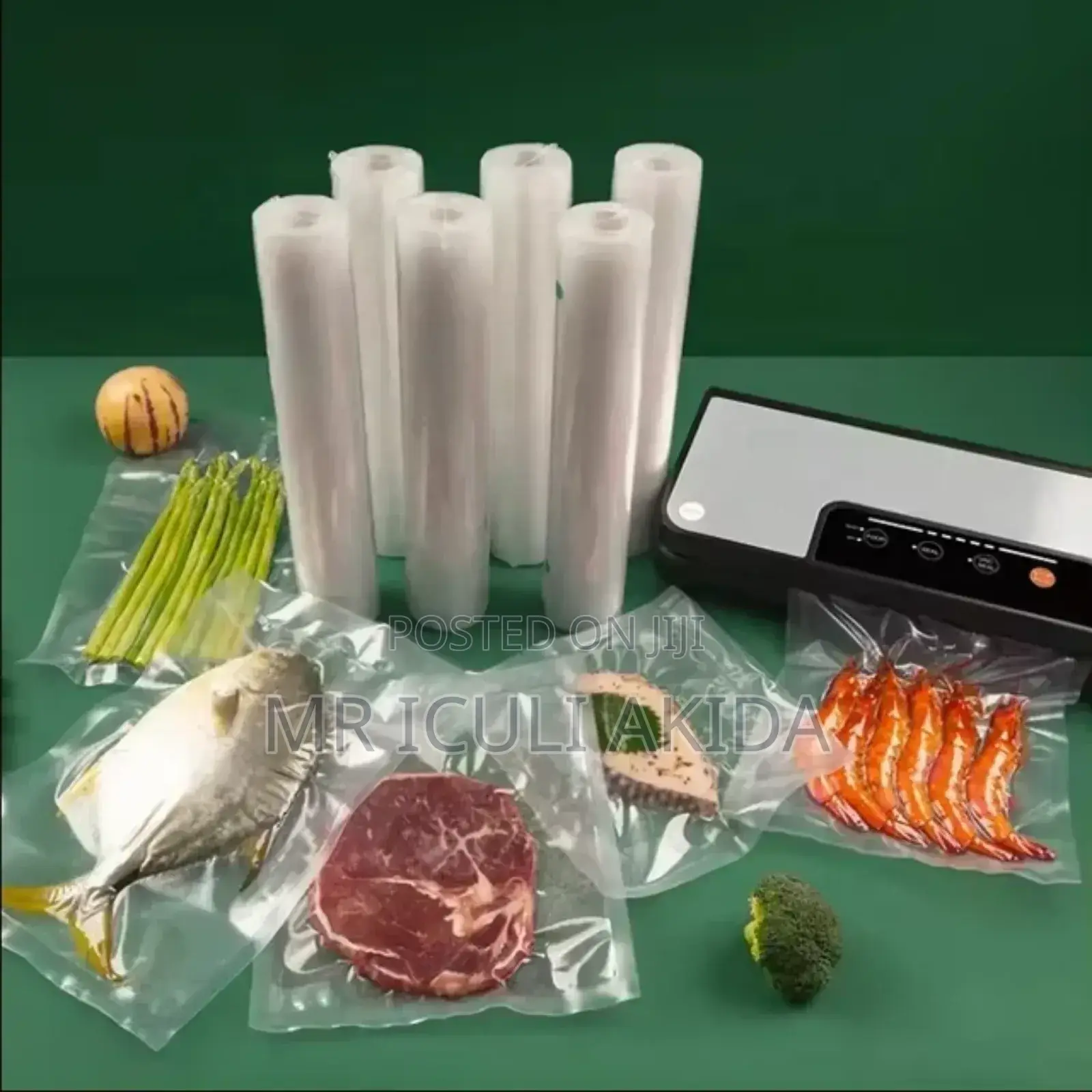Smooth Texture Food Bags Packing Vacuum Sealer Machine