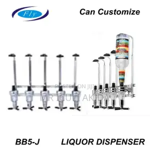 Wall Mounted Bar Stainless Steel Liquor Dispenser Butler