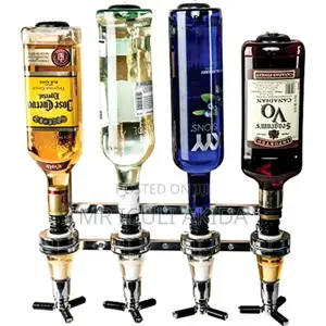 Wall Mounted Bar Stainless Steel Liquor Dispenser Butler