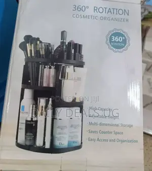 Rotating Cosmetics Organizer