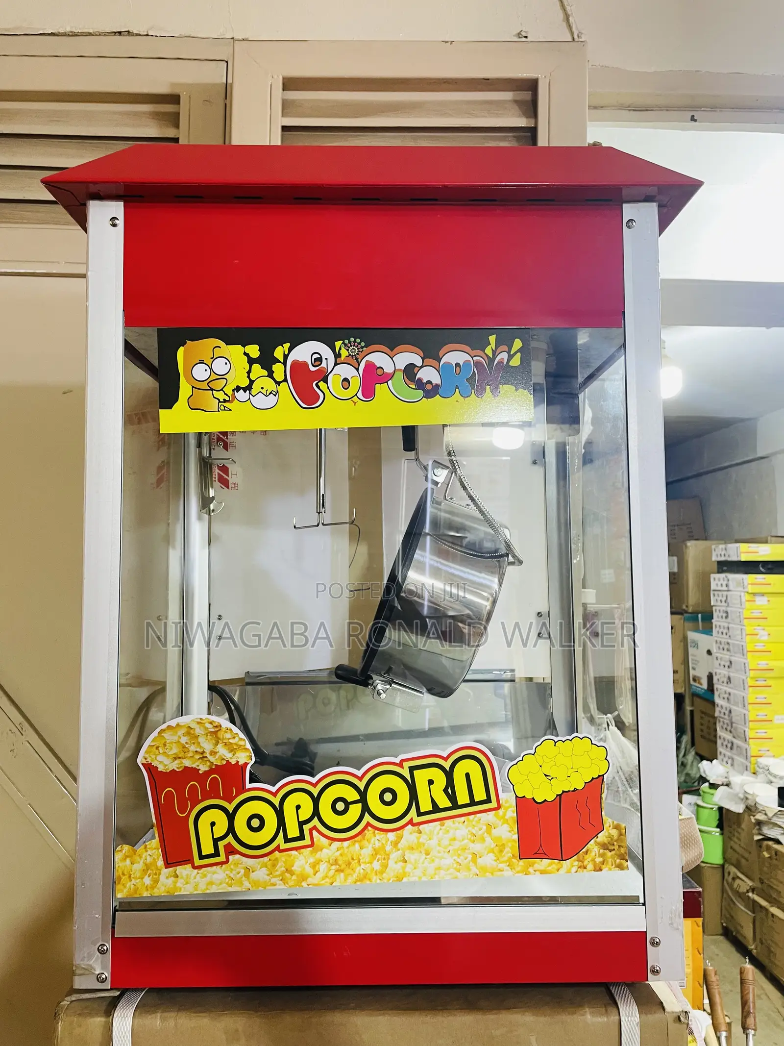 Commercial Electrical Popcorn Machine