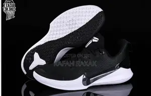 Original Black/White Nike Kobe Mamba Focus Basketball Shoes