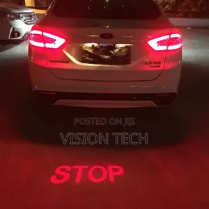 Caution Rear Projecting Lights