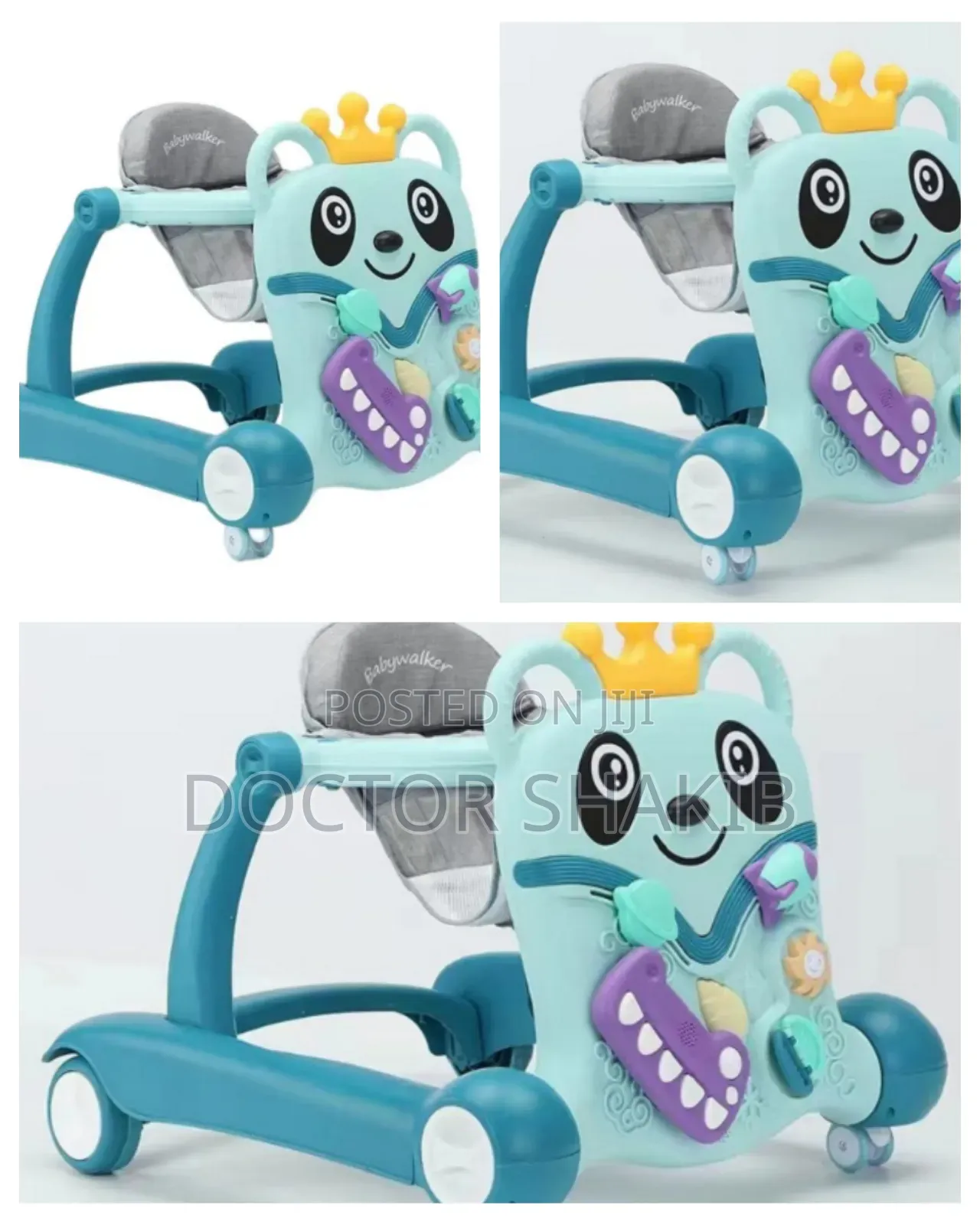 New Multipurpose 2-in-1 Round Baby Push Walker
