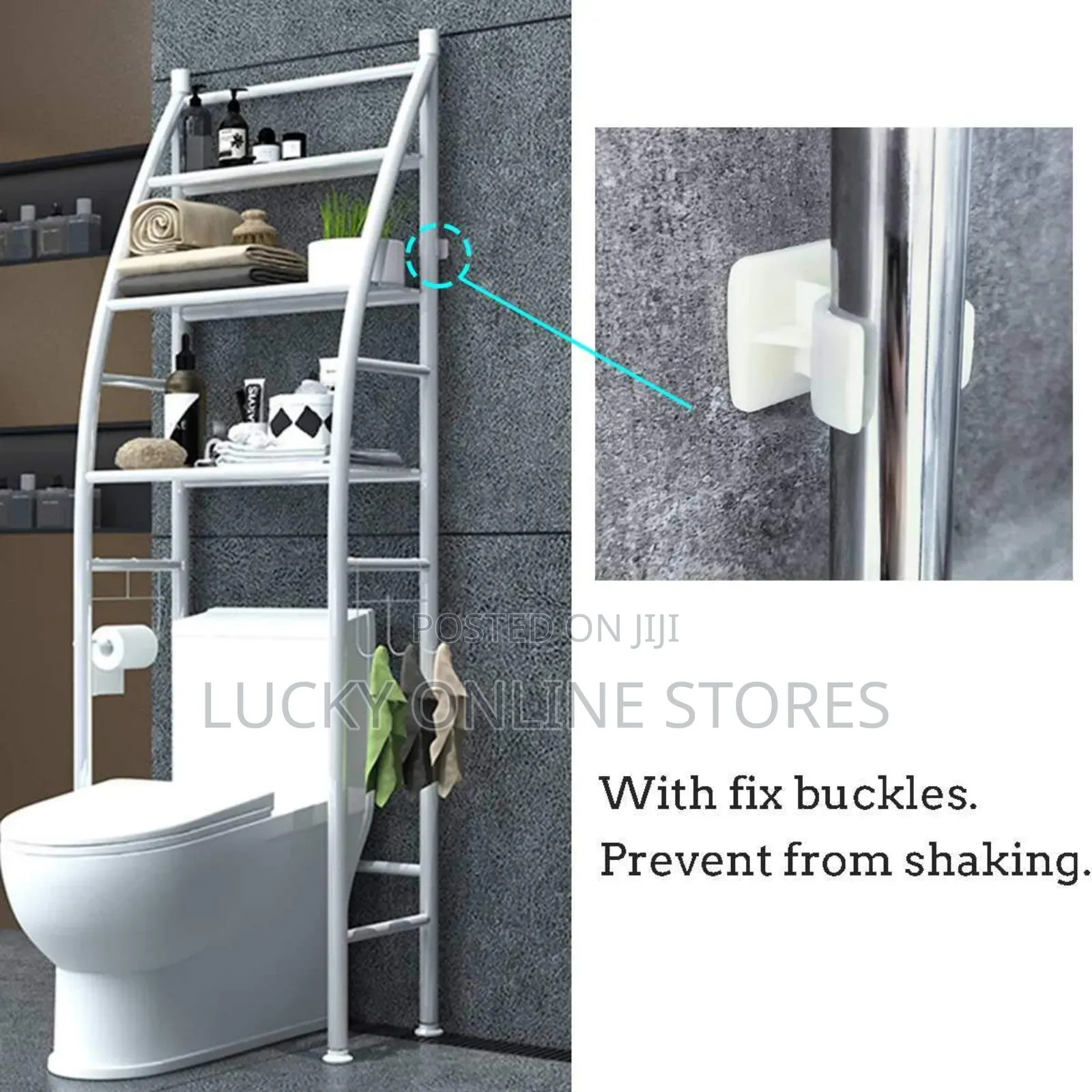 Bathroom Spacer Saver Organiser Rack