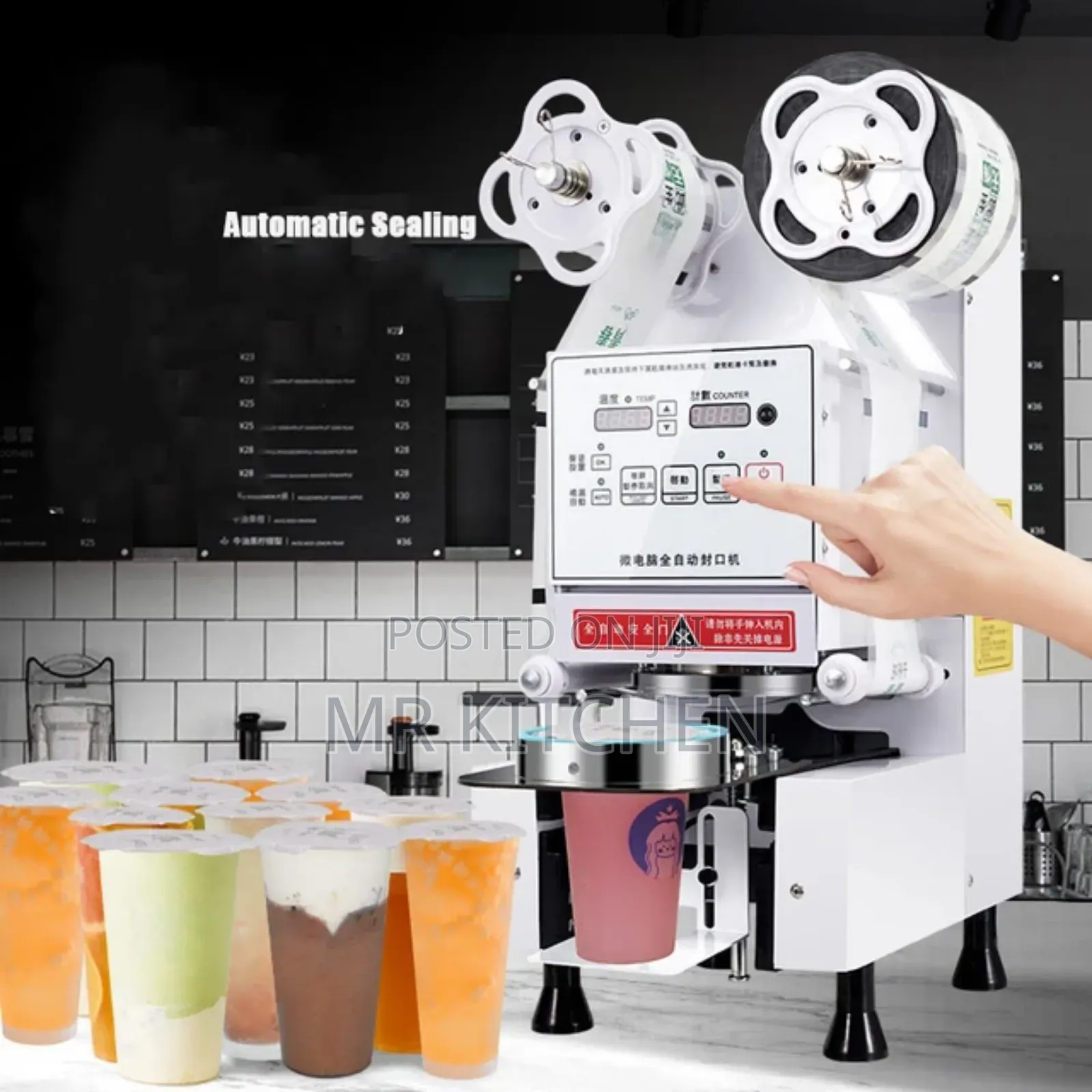 Automatic Bottle Sealer Machine