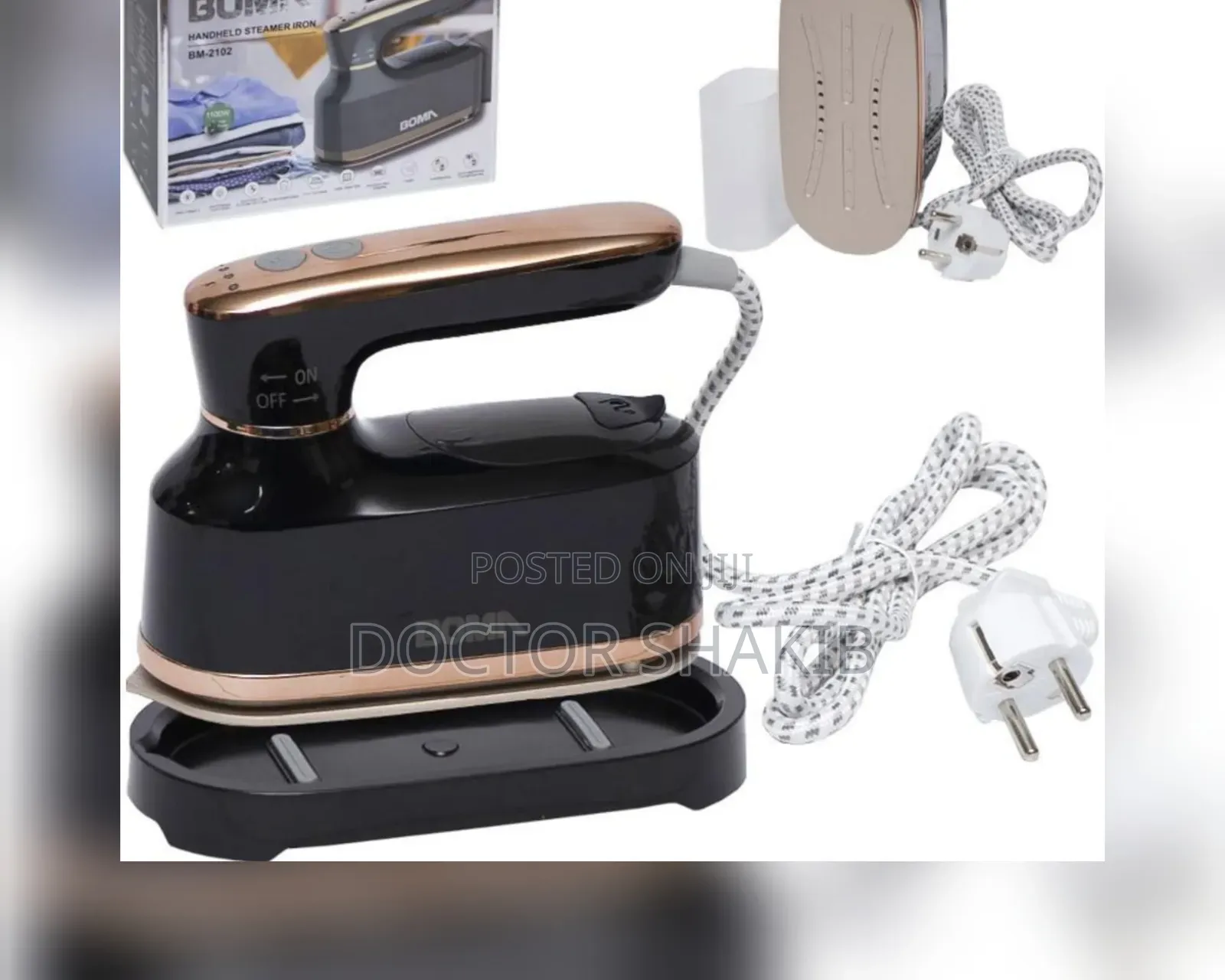 Boma Handheld Steamer Iron Bm-2102-New