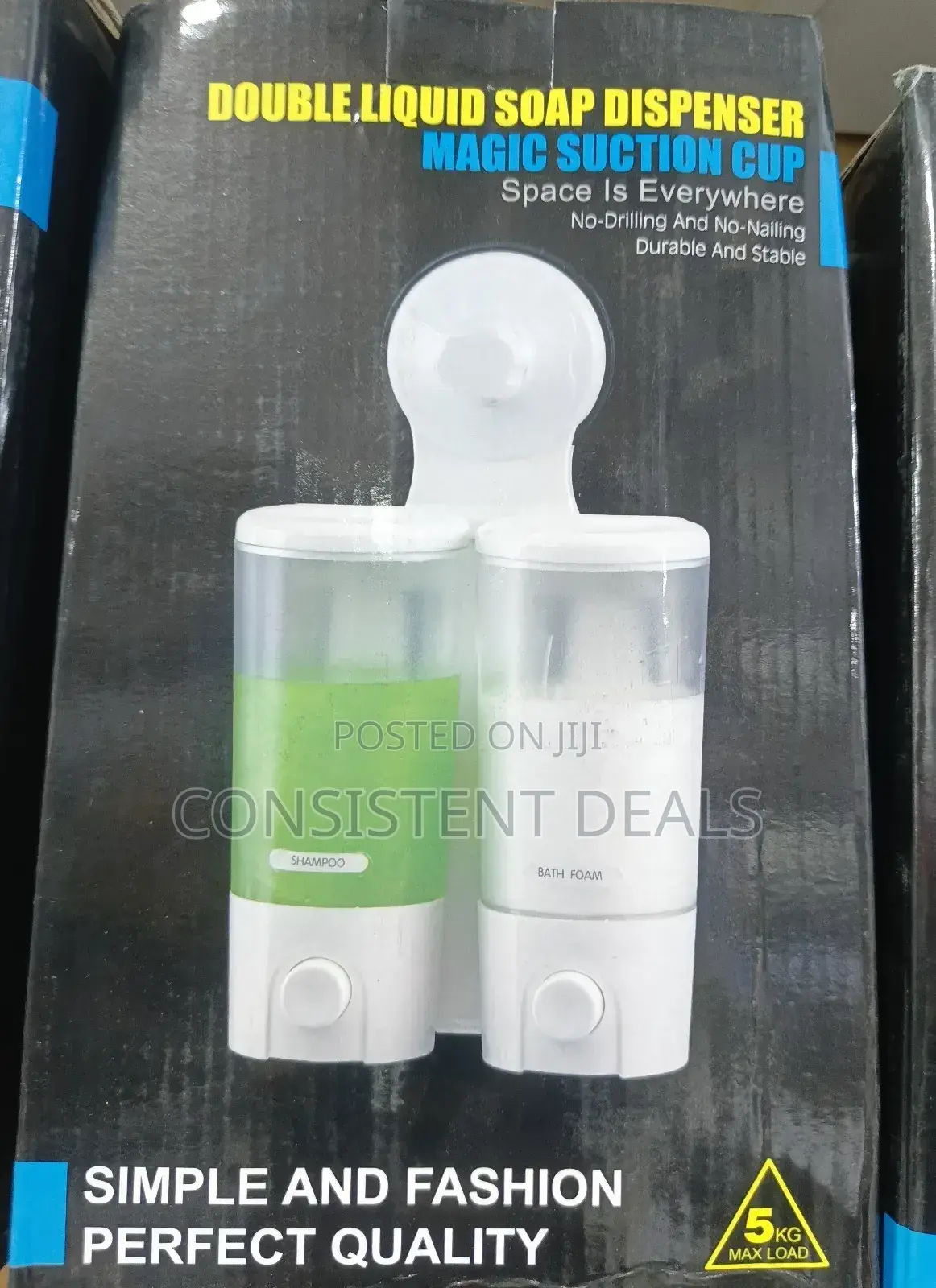 Wall Double Liquid Soap Dispenser
