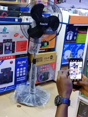 Sachi Stand Fan With 3speed