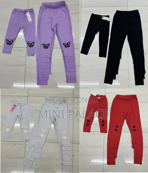 Girls Cotton Leggings (1-8years)