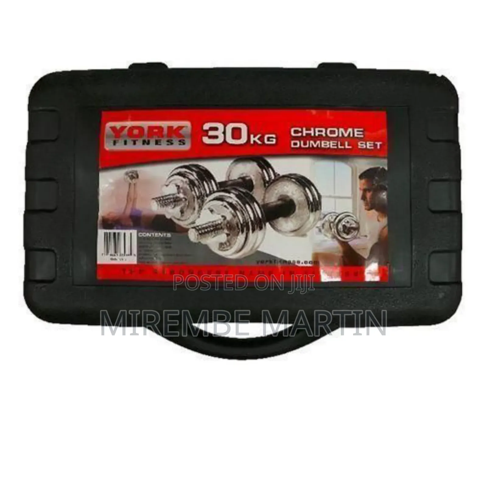 30kg Stainless Steel Dumbbells.