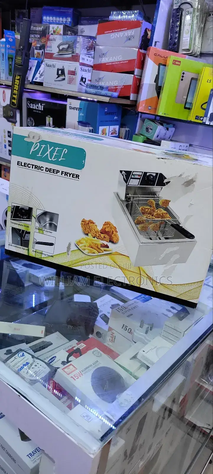 PX-YF82 Deep Fryer/Single Electric Deep Fryer 6L