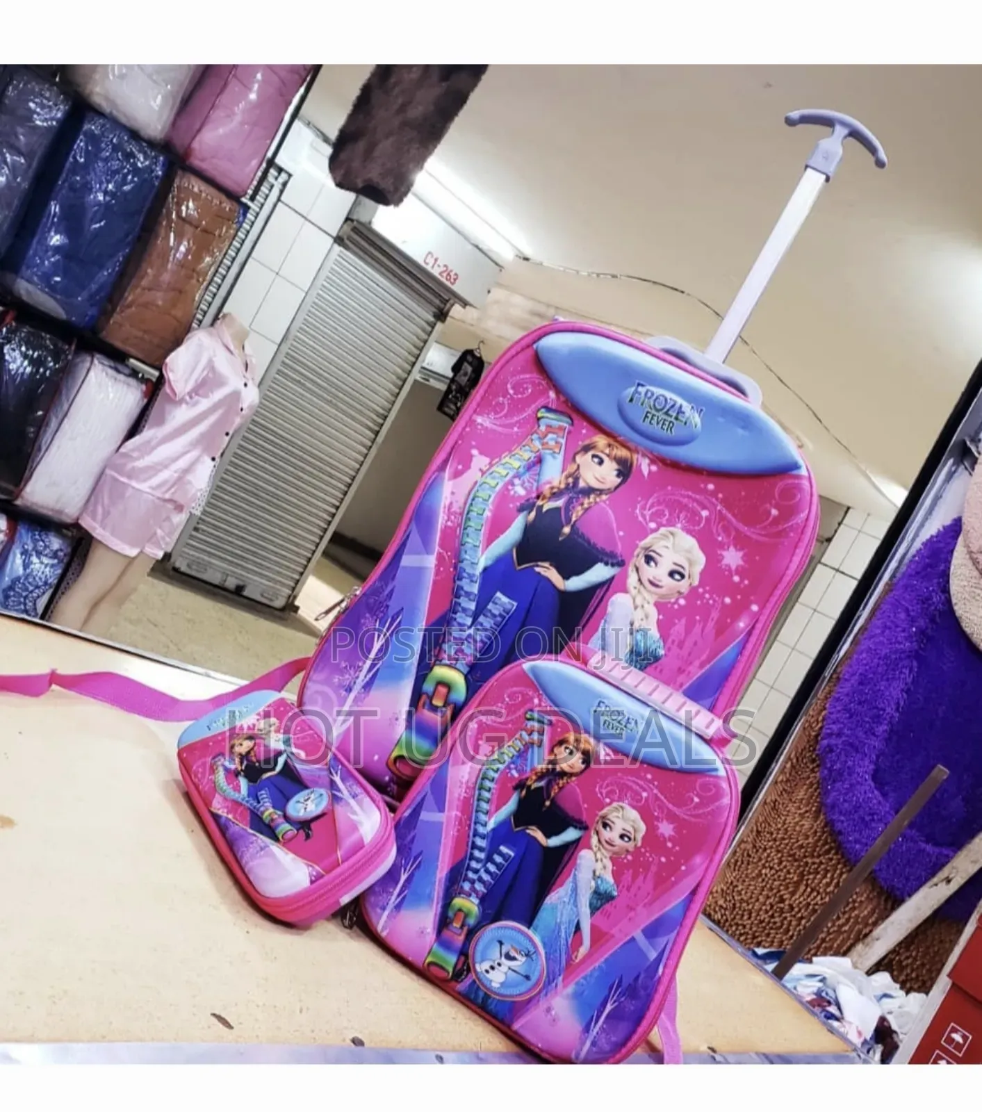3 Piece Kids School Bag With Kids Favorite Character