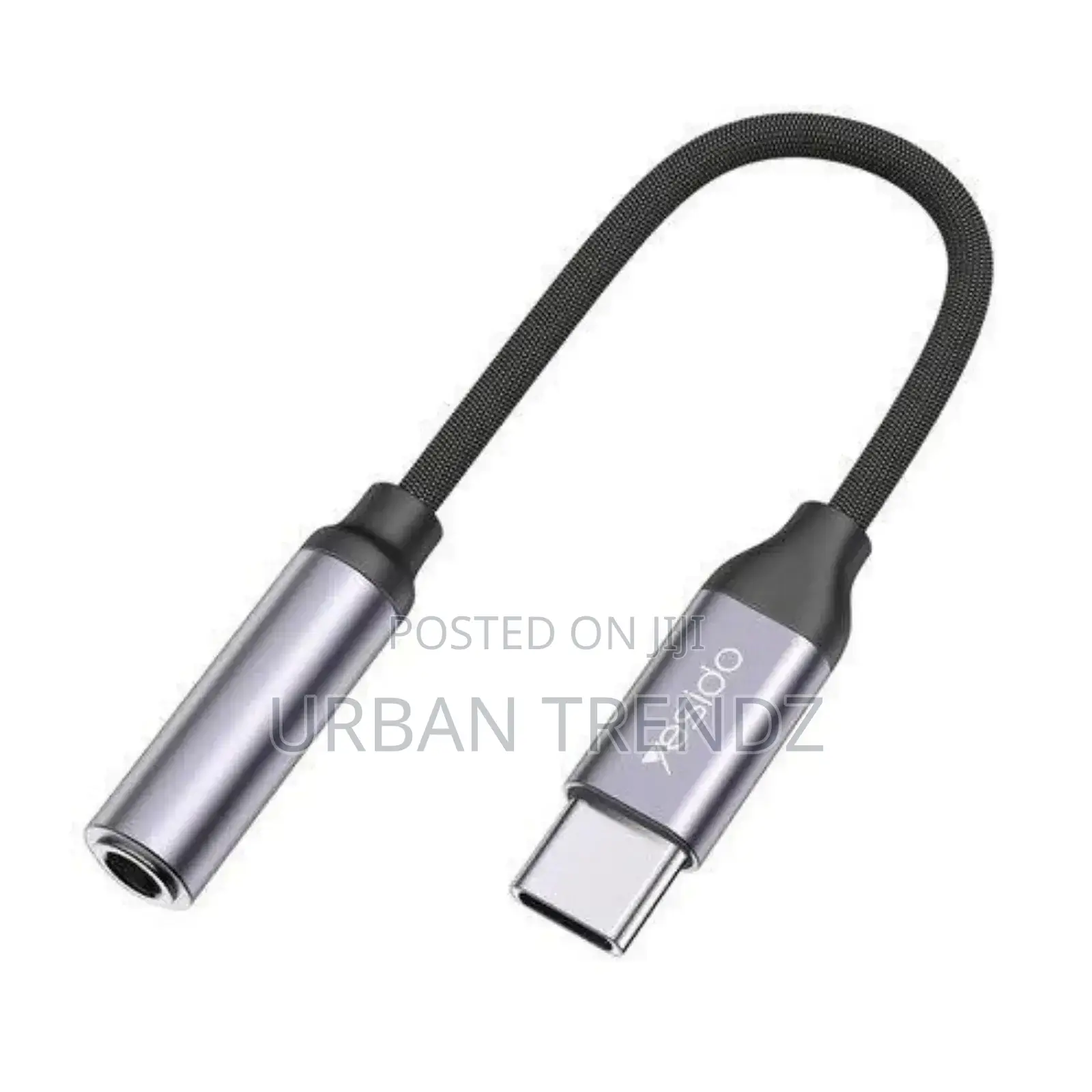 Yesido Audio Cable Lightning USB-C to 3.5MM Headphoneadapter