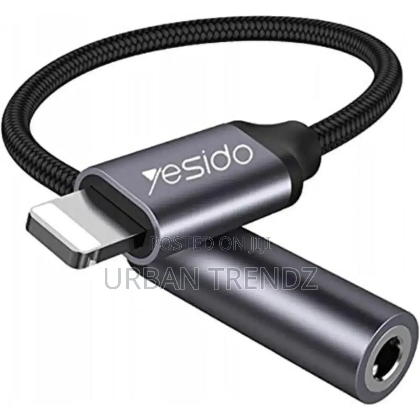 Yesido Audio Cable Lightning USB-C to 3.5MM Headphoneadapter