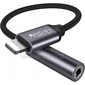 Yesido Audio Cable Lightning USB-C to 3.5MM Headphoneadapter