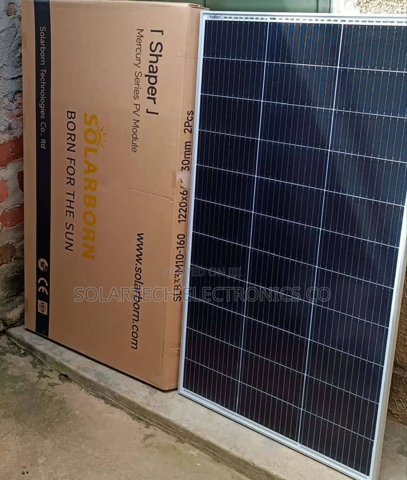 160W Solarborn Solar Panels