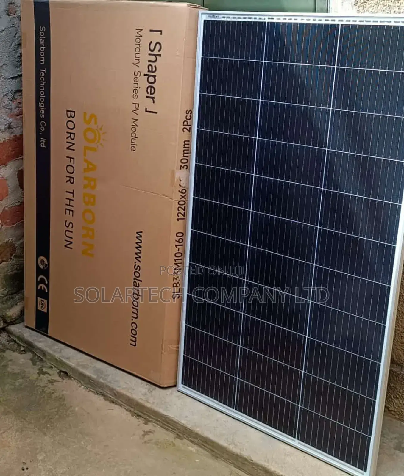 160W Solarborn Solar Panels