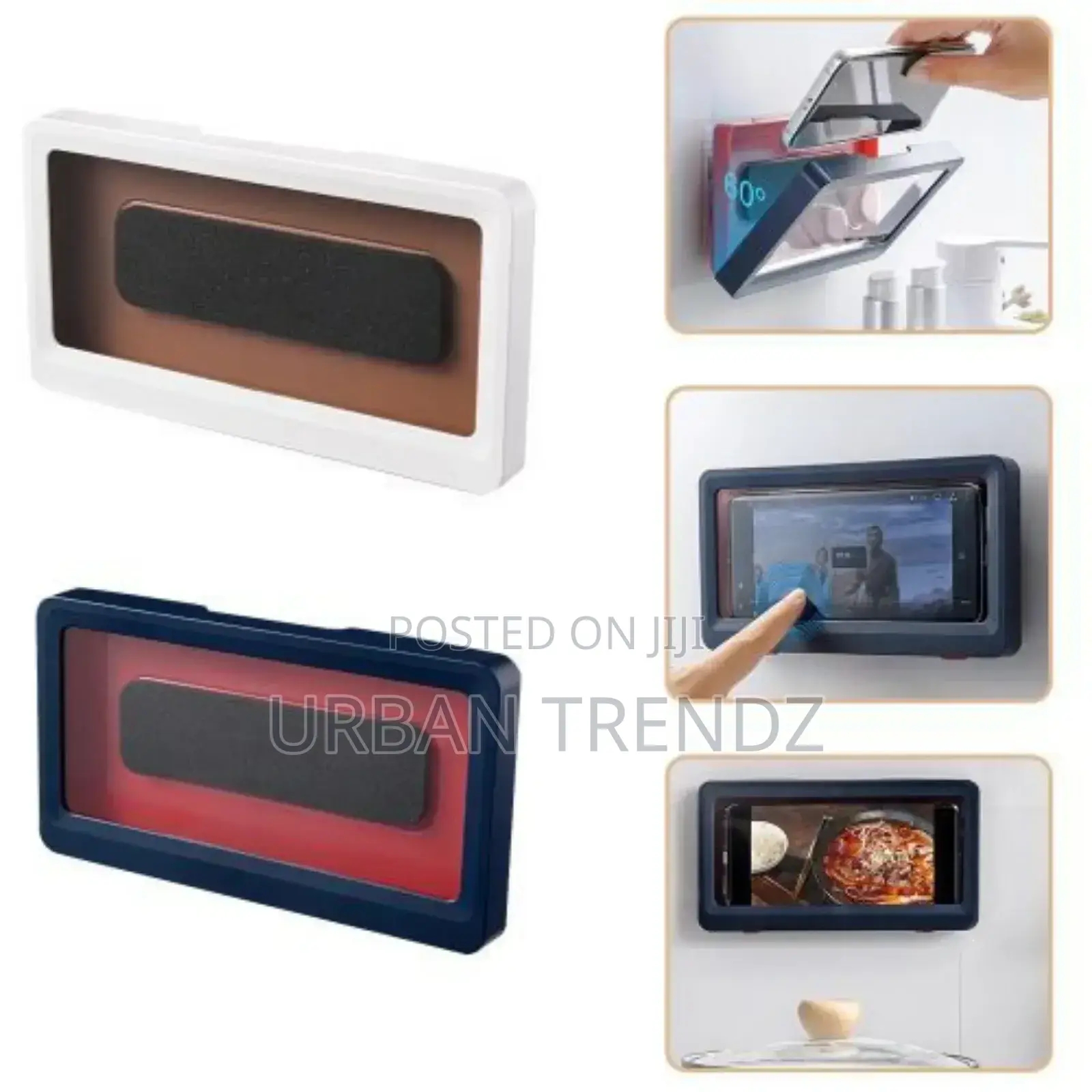 Anti-Slip Shower Phone Holder Waterproof Touch Screen