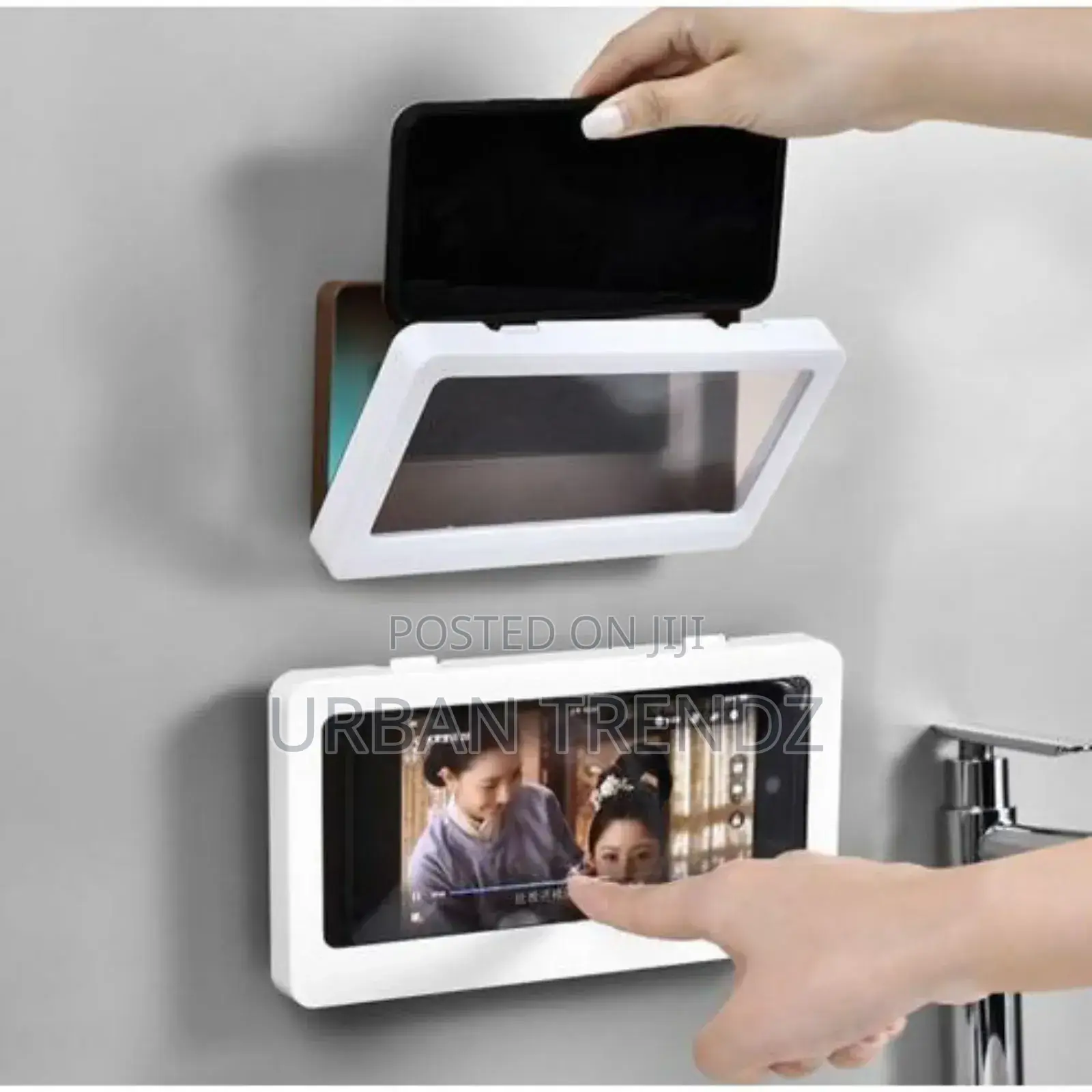 Anti-Slip Shower Phone Holder Waterproof Touch Screen