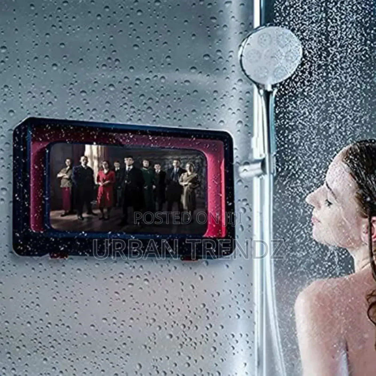 Anti-Slip Shower Phone Holder Waterproof Touch Screen