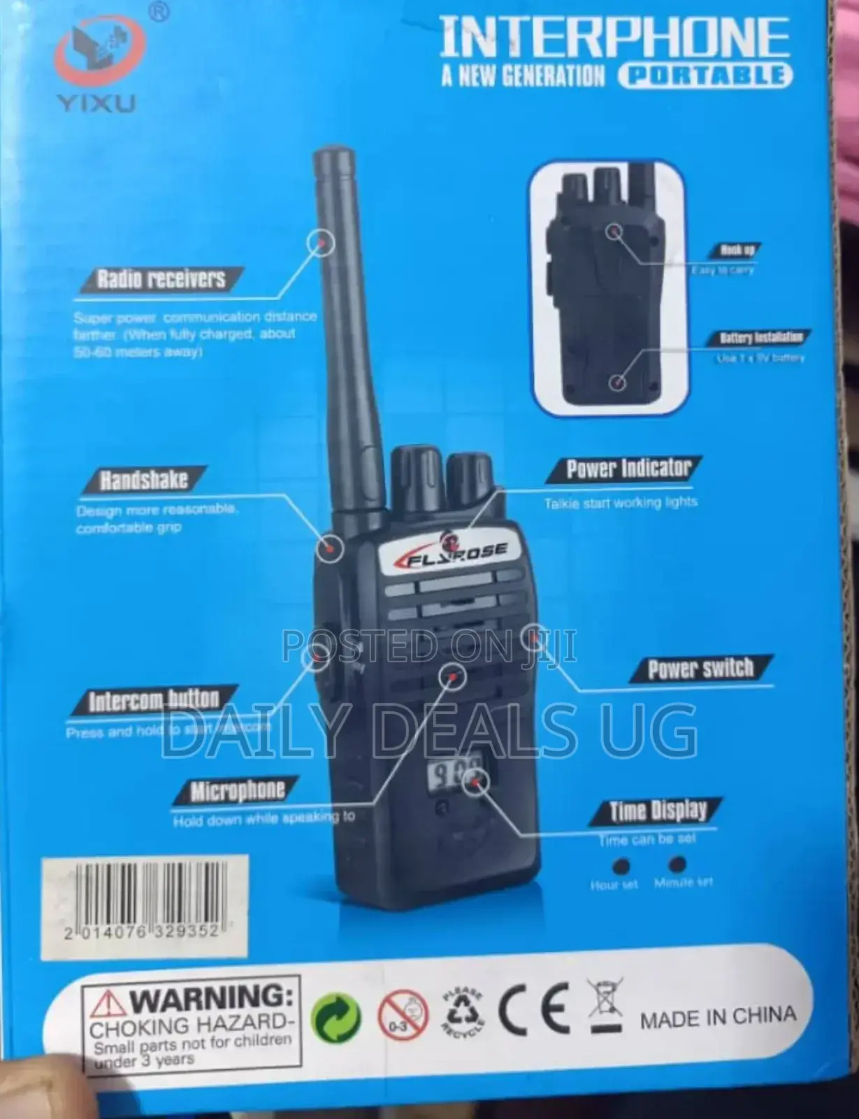 Portable Kids Interphone