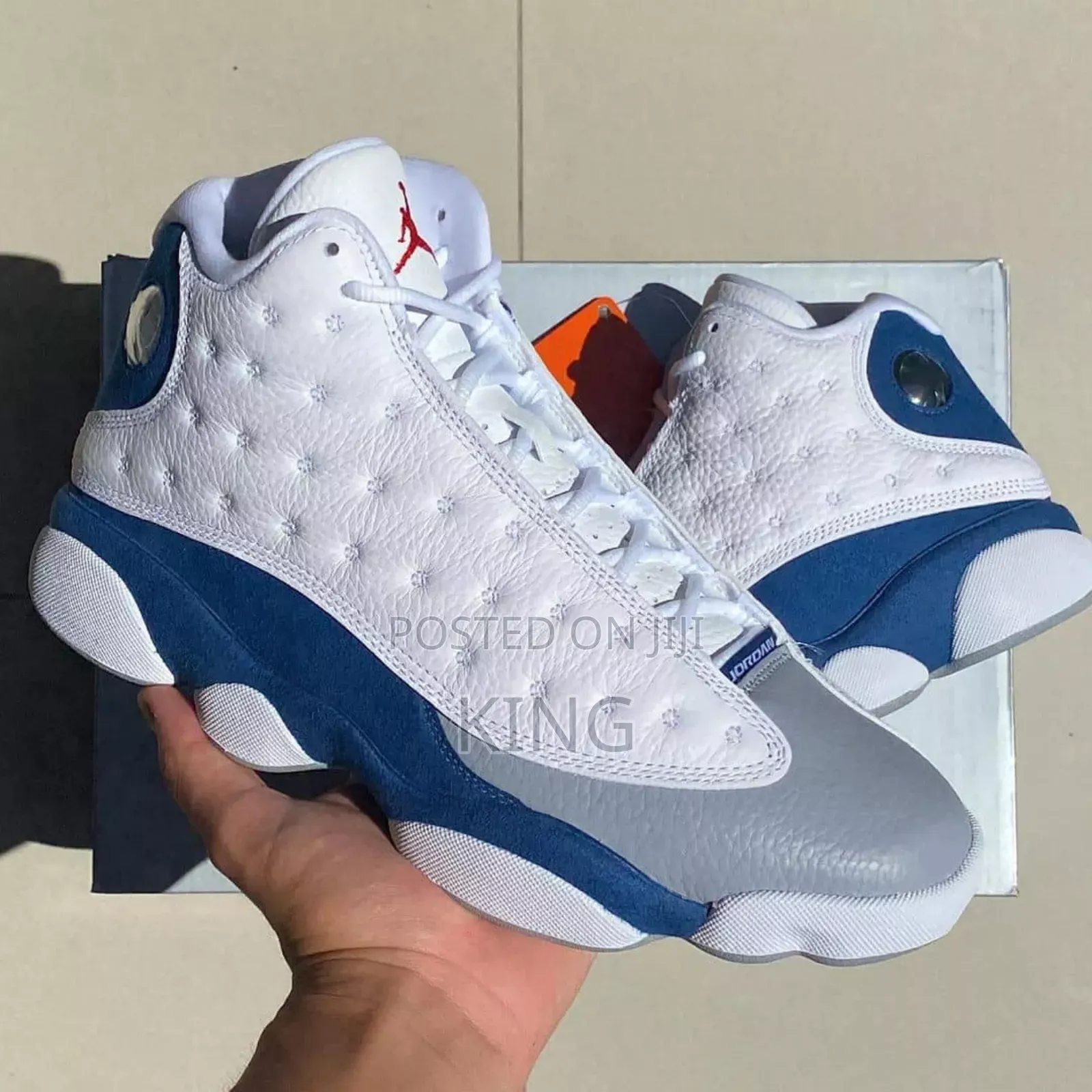 Air Jordan 13 Retro French Blue Sneakers Classy