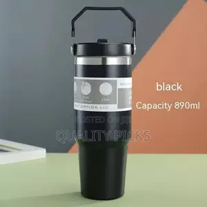 890ml Coffee Mug, Insulated Travel Mug, Stainless Steel