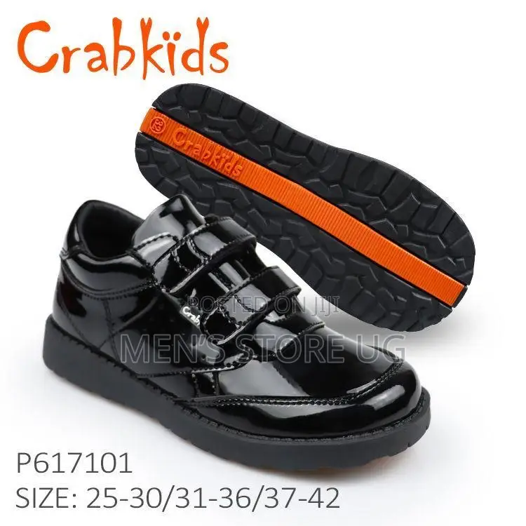 Crabkids Boys Genuine School Shoes