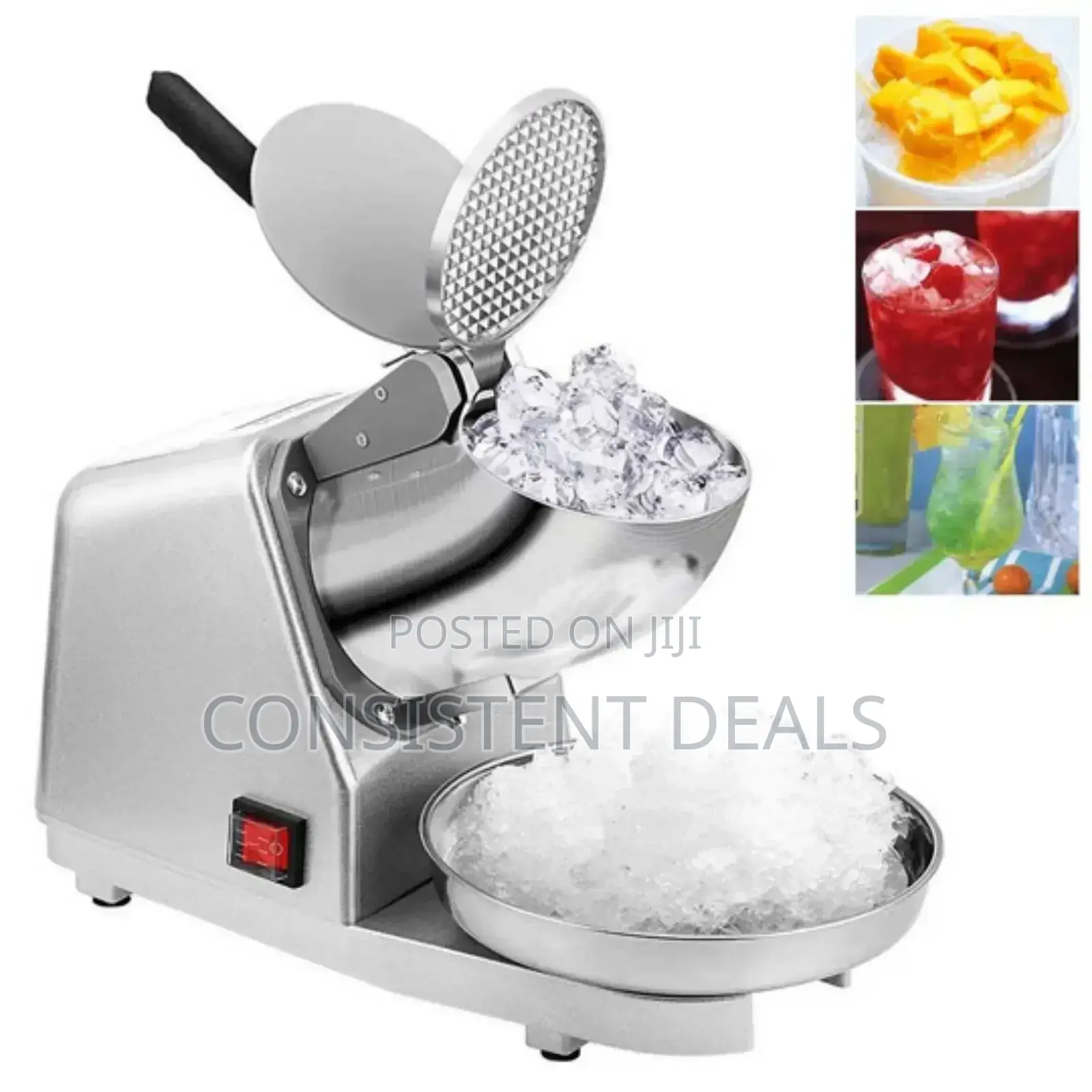 Electric Ice Crusher Shaver Chopper Machine