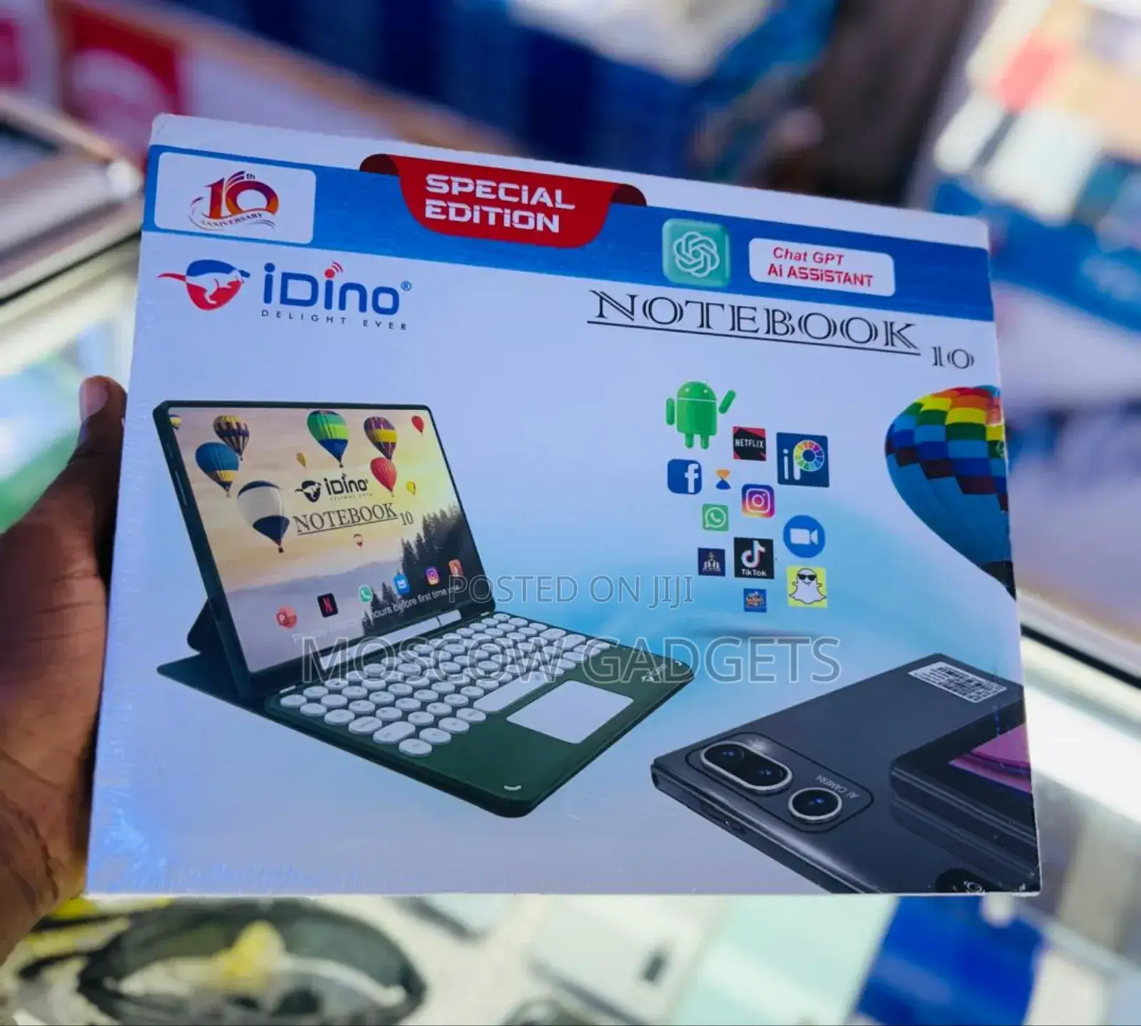 New Idino Notebook 10 512 GB Silver