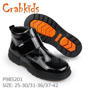 Crabkids Boys Genuine School Shoes