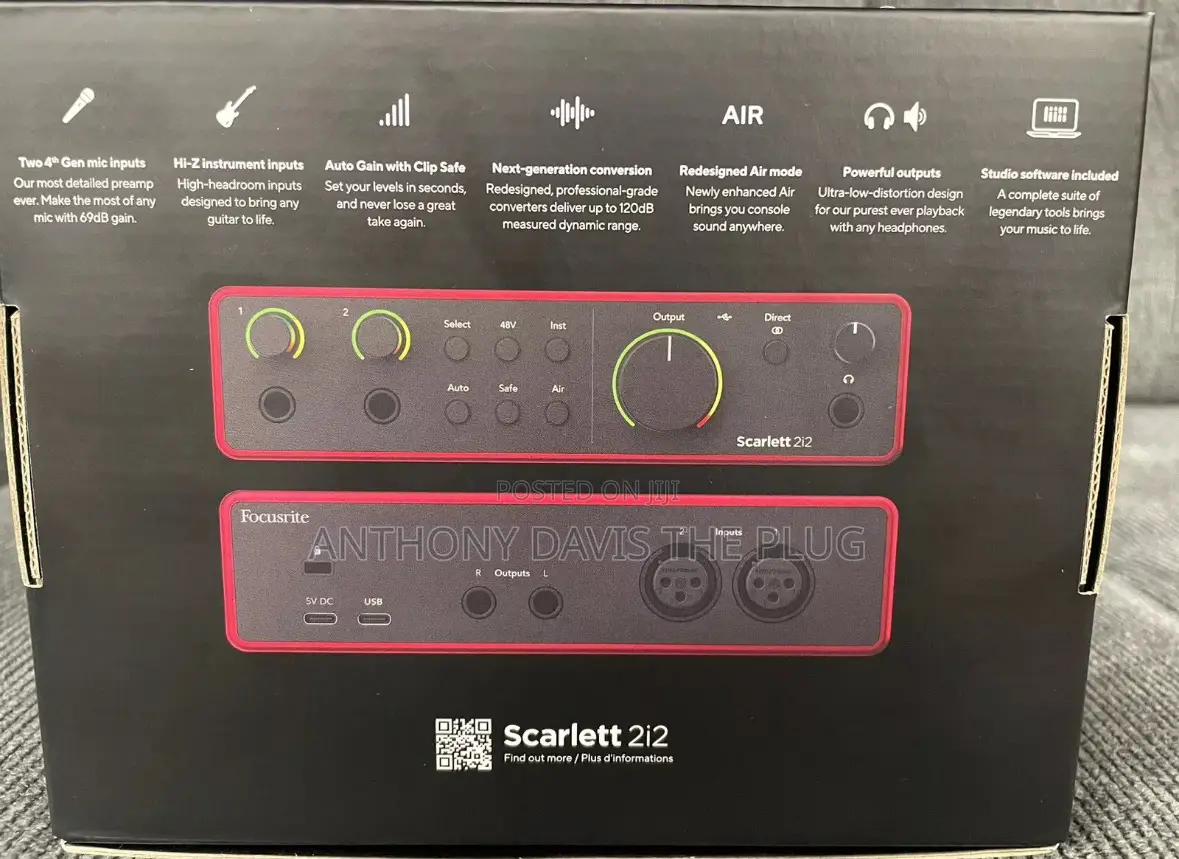 Focusrite 2i2 4th Generation