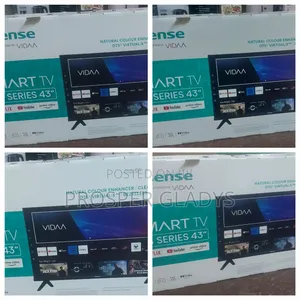 43 Inches Led Hisense Smart Digital Flat Screen Flameless.