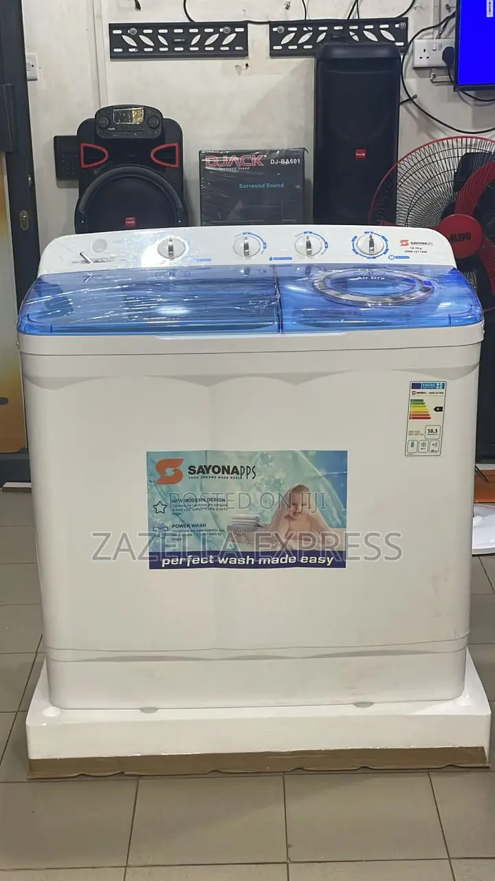 Sayona 16kg Top Loader Washing Machine